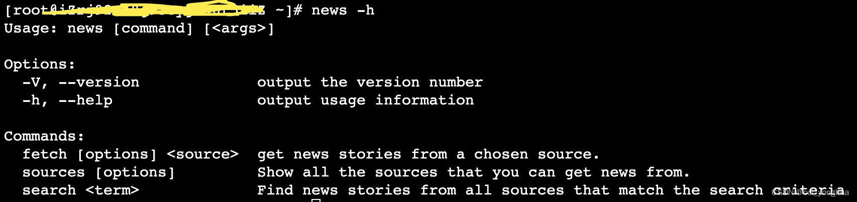 在linux系统上看全世界新闻 -- Clinews的使用详解