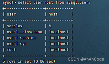 Mysql8.0常用命令