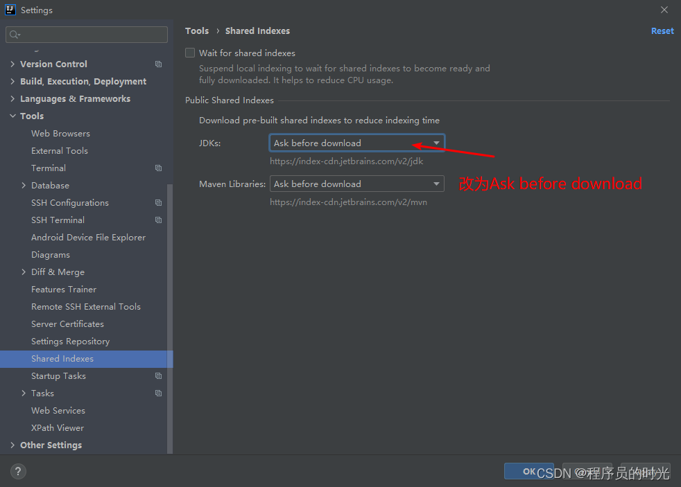 Download prebuilt shared indexes Prebuilt maven library shared