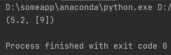 python编写一个函数cacluate, 可以接收任意多个数,返回的是一个元组.元组的第一个值为所有参数的平均值, 第二个值是大于平均值的 ...