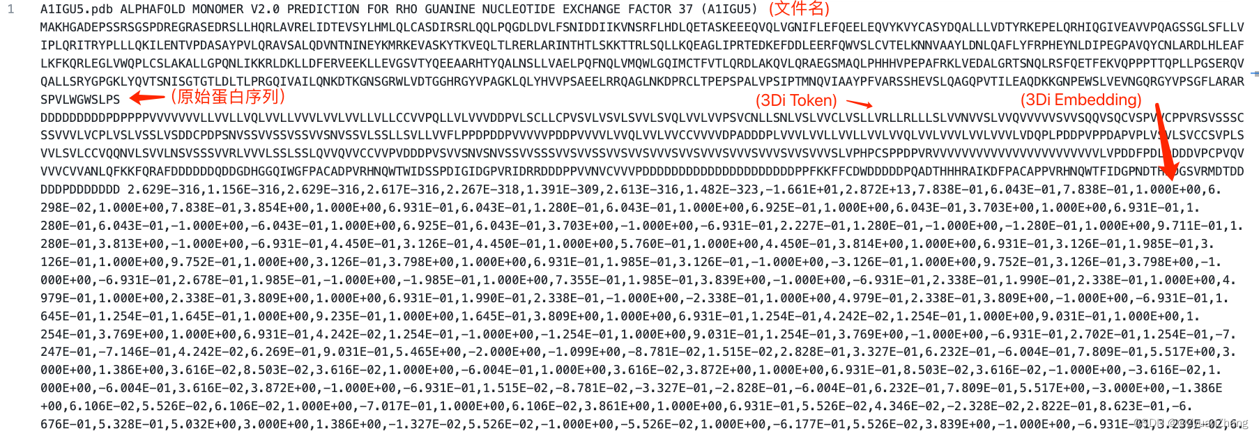 Linux下安装Foldseek并从蛋白质的PDB结构中获取 3Di Token 和 3Di Embedding