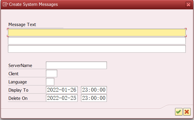 SAP- Other 在SAP中发布用户通知_sap sm02-CSDN博客