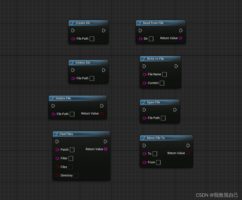 UE5 c++ 的文件操作（记录备忘）