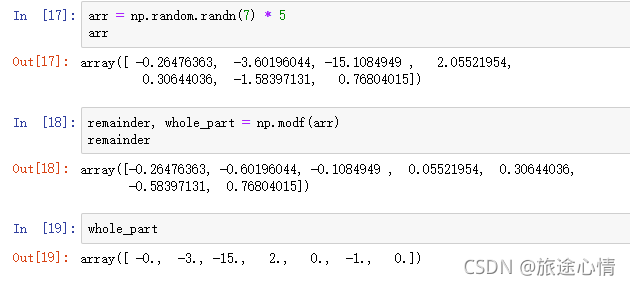 (10)numpy基础2:通用函数_python中np.isnan(arr)什么意思-CSDN博客