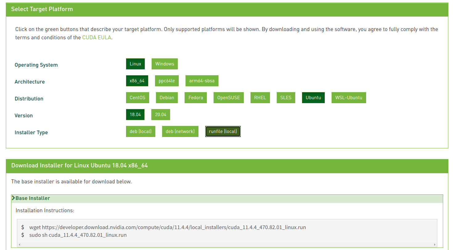 ubuntu安装cuda和cudnn_ubuntu查看是否安装cuda