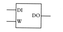 1位锁存器简图