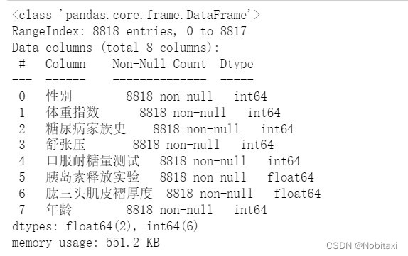 数据挖掘--糖尿病遗传风险检测