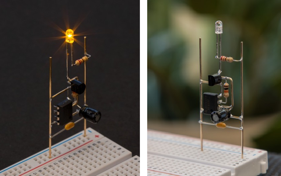 ▲ 图5 呼吸的LED灯