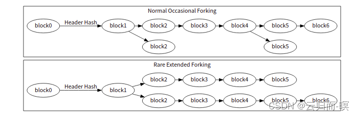 [External link picture transfer failed, the source site may have an anti-leech link mechanism, it is recommended to save the picture and upload it directly (img-uFrkYRK4-1642693109131)(bitcoin.assets/en-blockchain-fork-16426834035843.svg)]