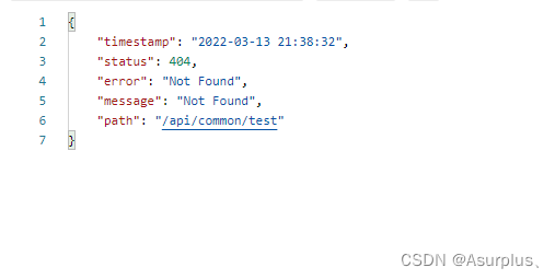 【SpringBoot】55、SpringBoot处理404异常返回JSON数据