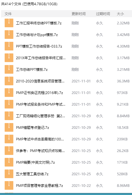 PMP学习材料整理