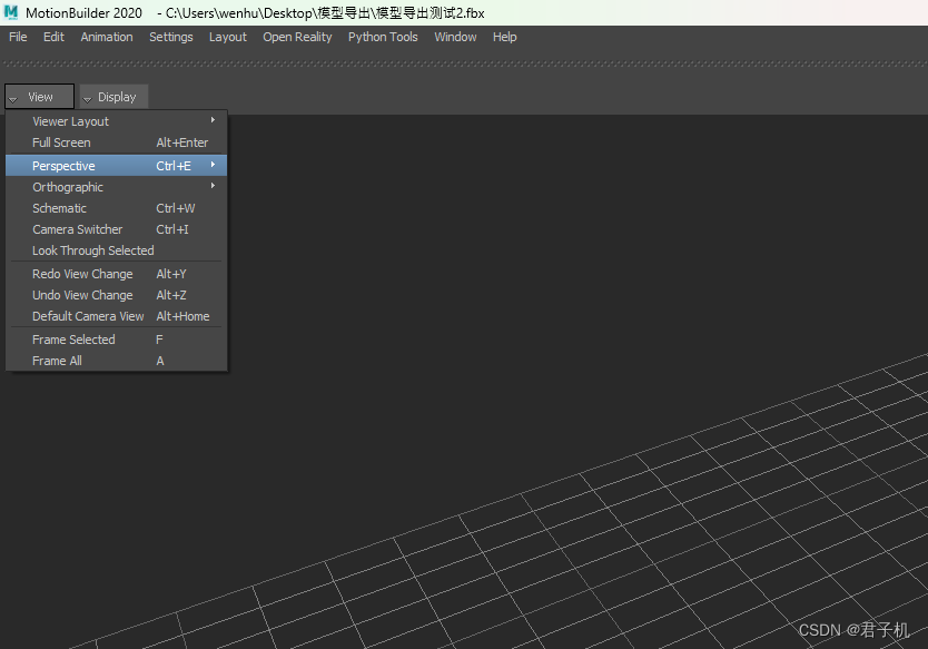 MotionBuilder基础教程_motionbuilder教程CSDN博客