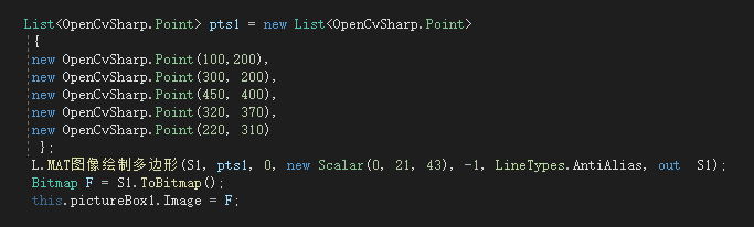 基于opencvsharp4的多图形绘制_opencvsharp 裁切多边形-CSDN博客