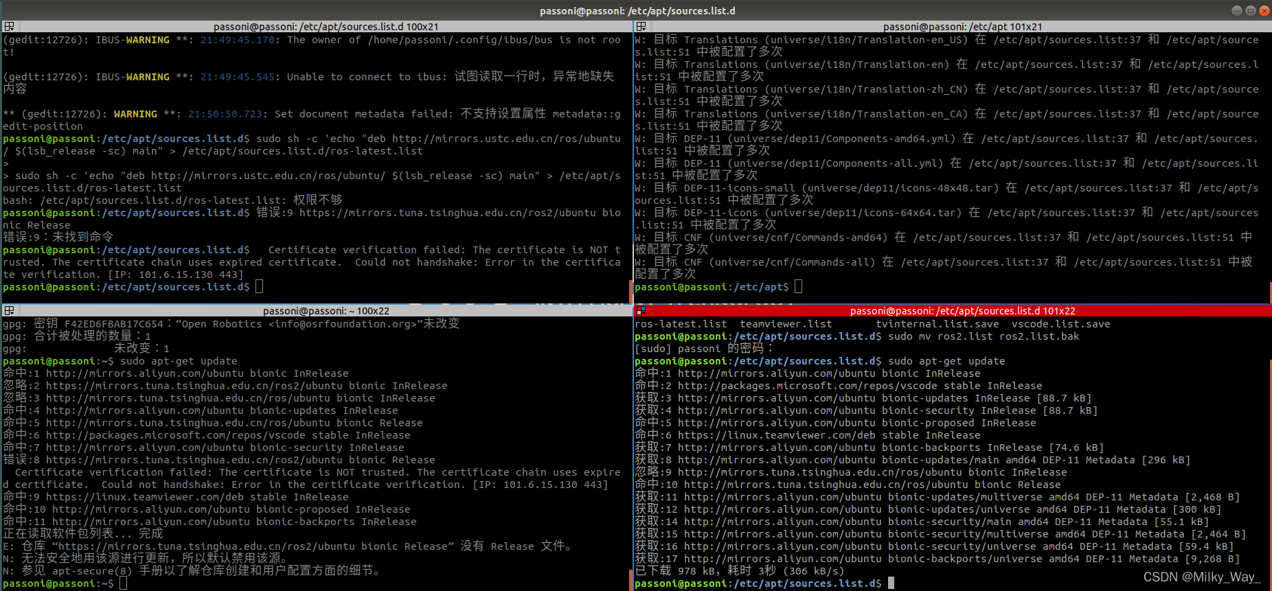 Ubuntu E Https Mirrors Tuna Tsinghua Edu Cn Ros2 Ubuntu
