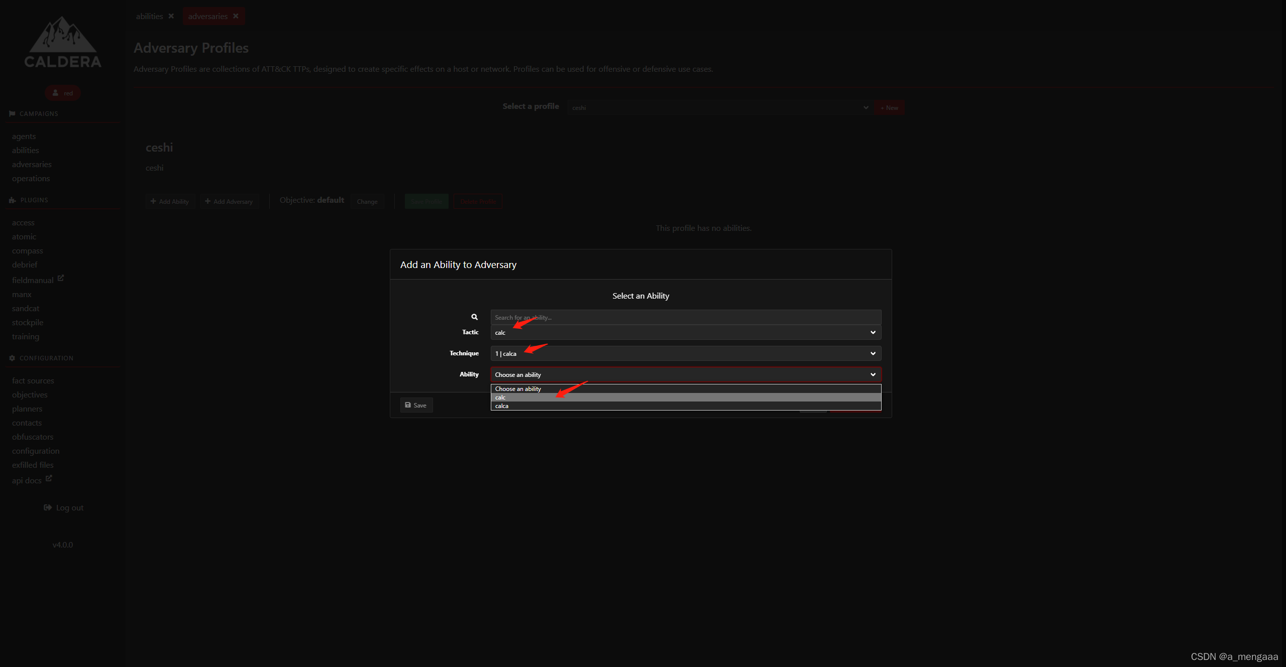 【精选】Caldera 4.0.0 使用说明_caldera command_all_in...的博客-CSDN博客