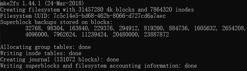 关于ubuntu分区挂载