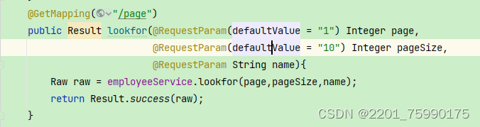 Required request parameter ‘name‘ for method parameter type String is ...