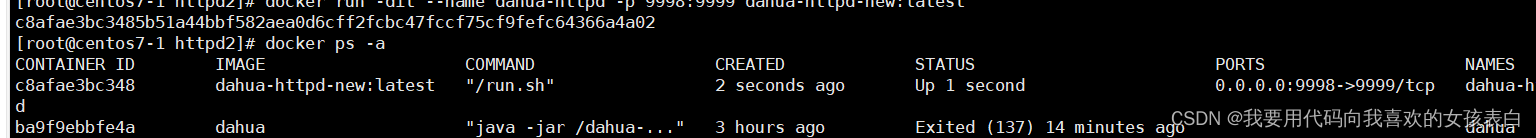 使用docker容器部署httpd（绝对可用）