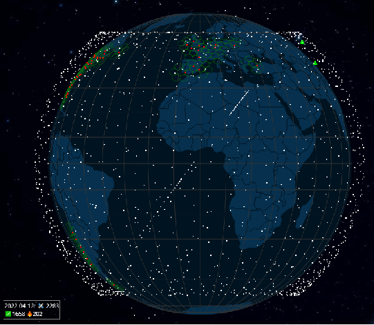 starlink星座近状_全球中低轨通信卫星星座分布-csdn博客