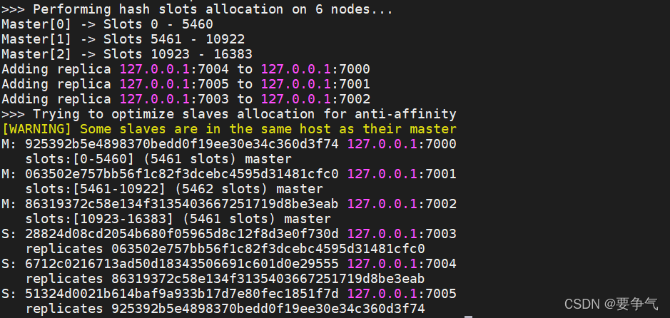 Redis Cluster集群搭建、管理、springboot整合