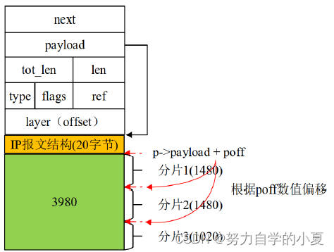 payload指针指向示例