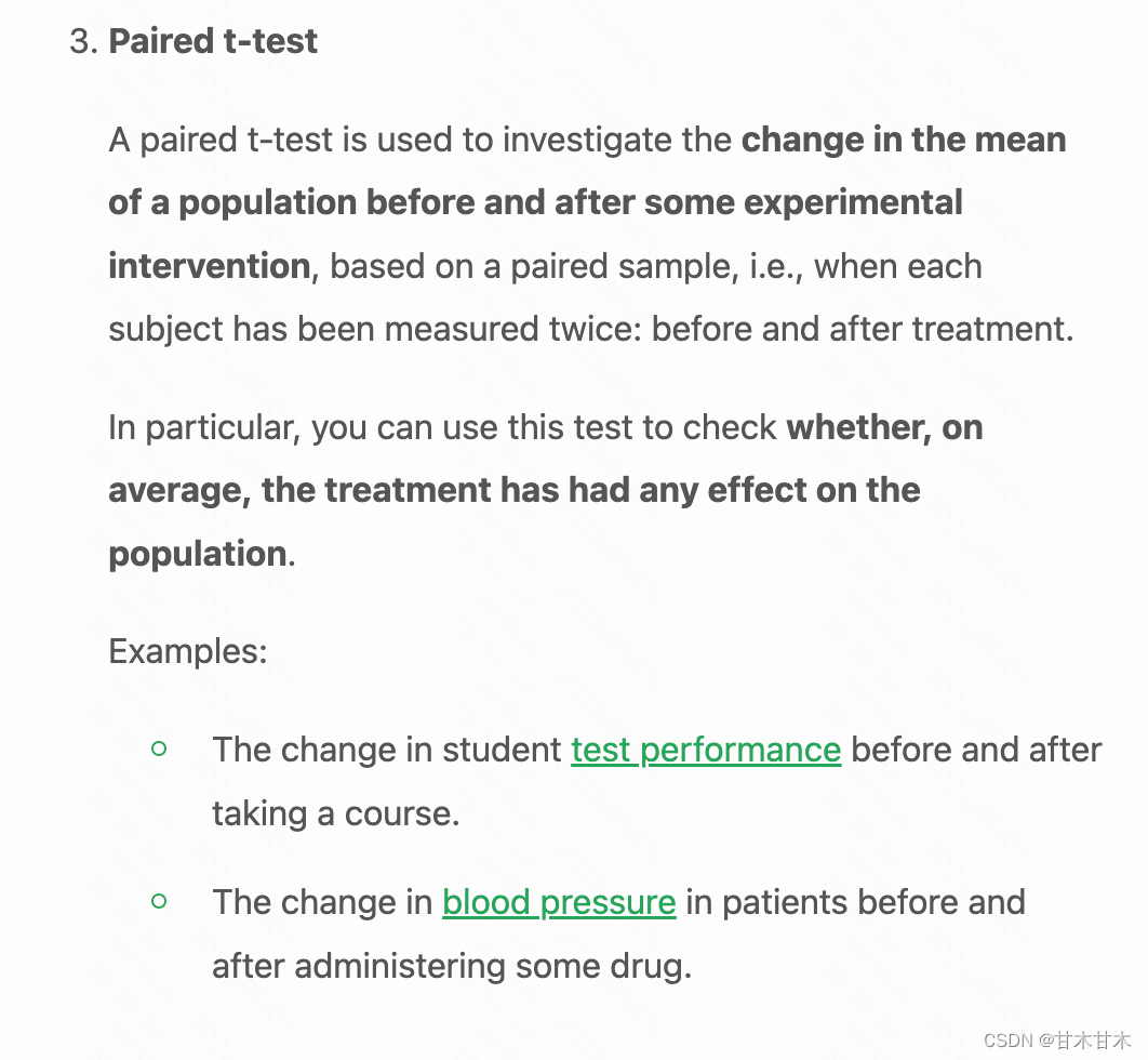 科研论文里的paired T Testpaired T Test Csdn博客