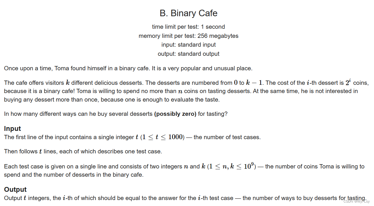 B. Binary Cafe - 思维+组合数学-CSDN博客