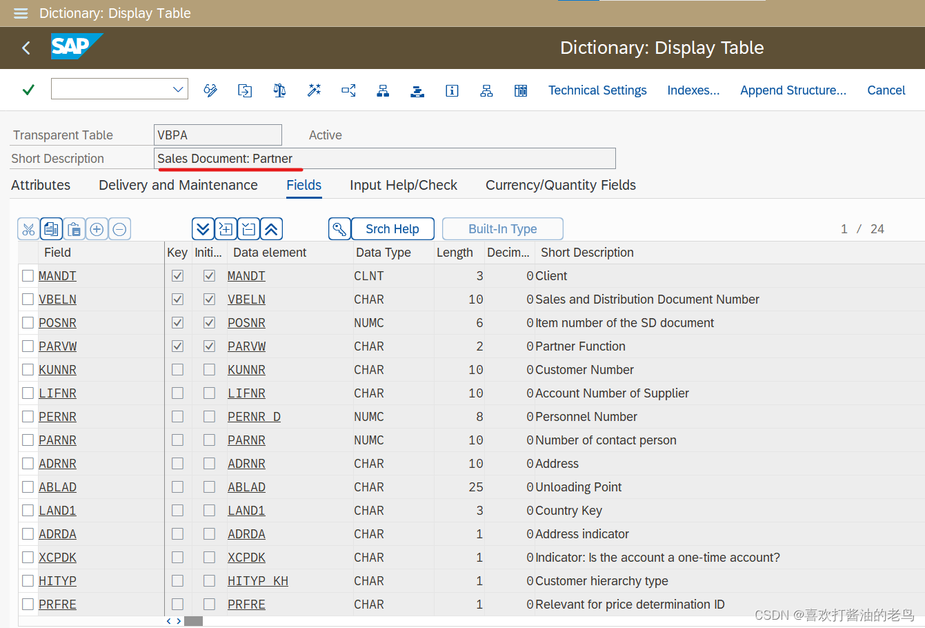 SAP SD初阶系列之销售订单上的Ship-to Party如何抓取？