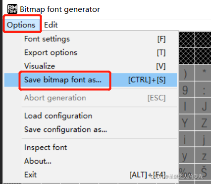 Bitmap font 使用方法-CSDN博客