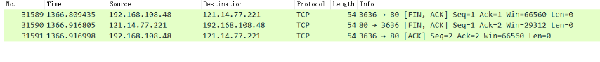 TCP协议相关实验