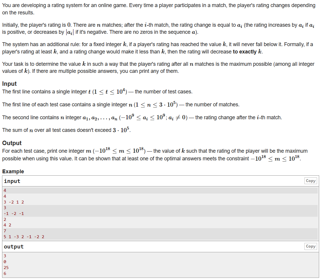 Educational Codeforces Round 151 (Rated for Div. 2)(A-B)