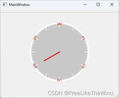 【Qt绘制仪表盘】