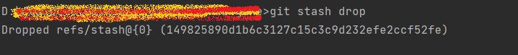 git stash dropµı䶯