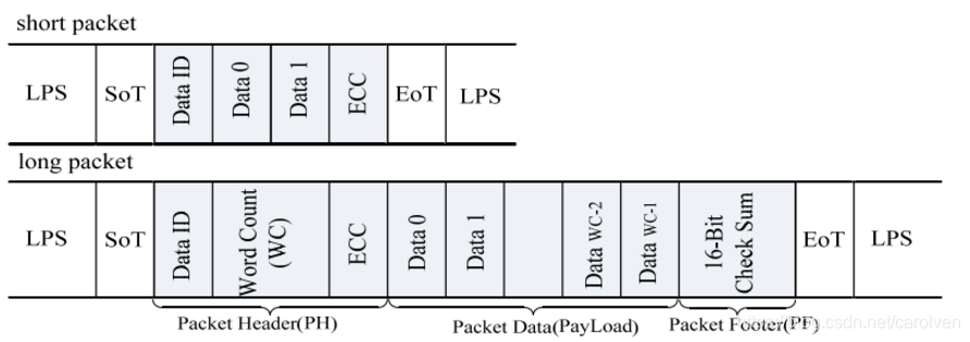 DSI-长短数据包格式