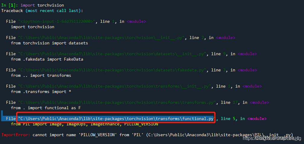 Python模块问题:ImportError: cannot import name ‘PILLOW_VERSION‘ from ‘PIL ...
