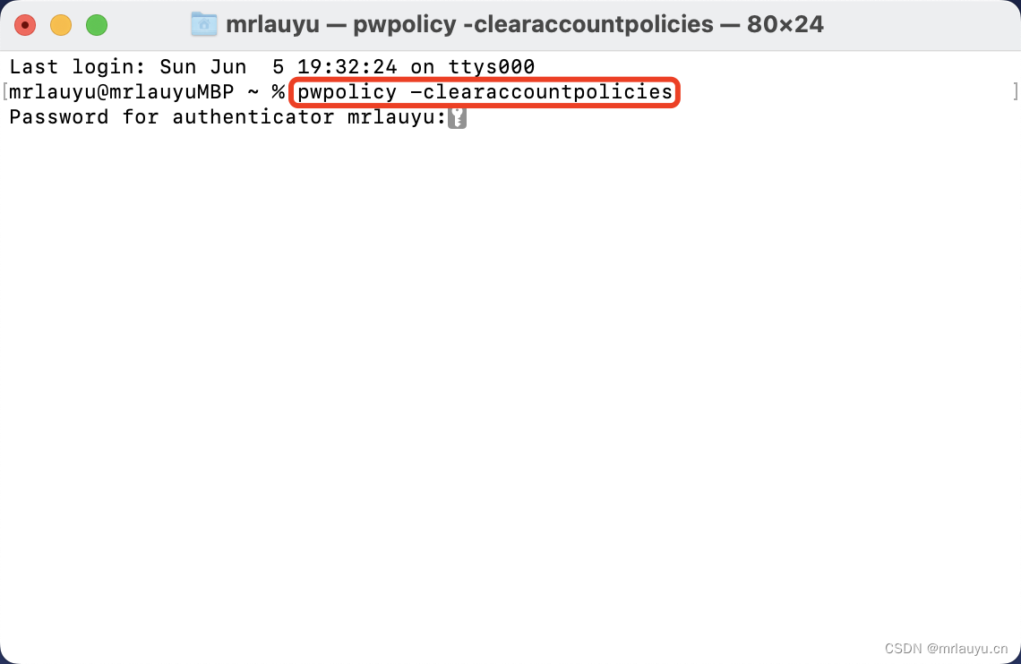 Mac装机 设置一位数密码 Mrlauyu Cn的博客 Csdn博客