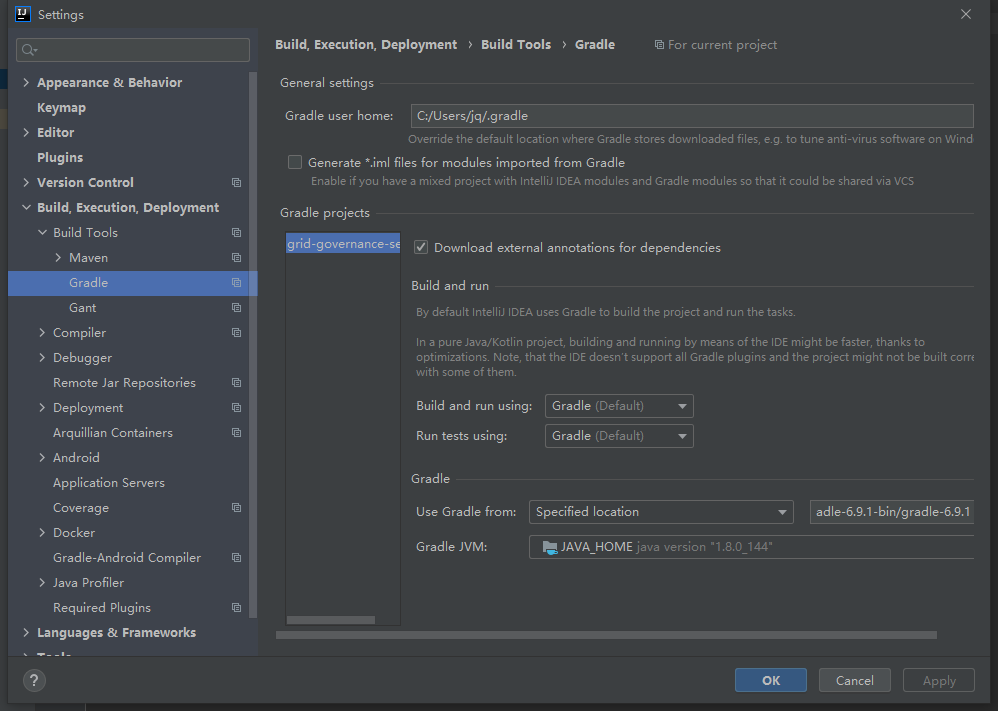 idea配置gradle