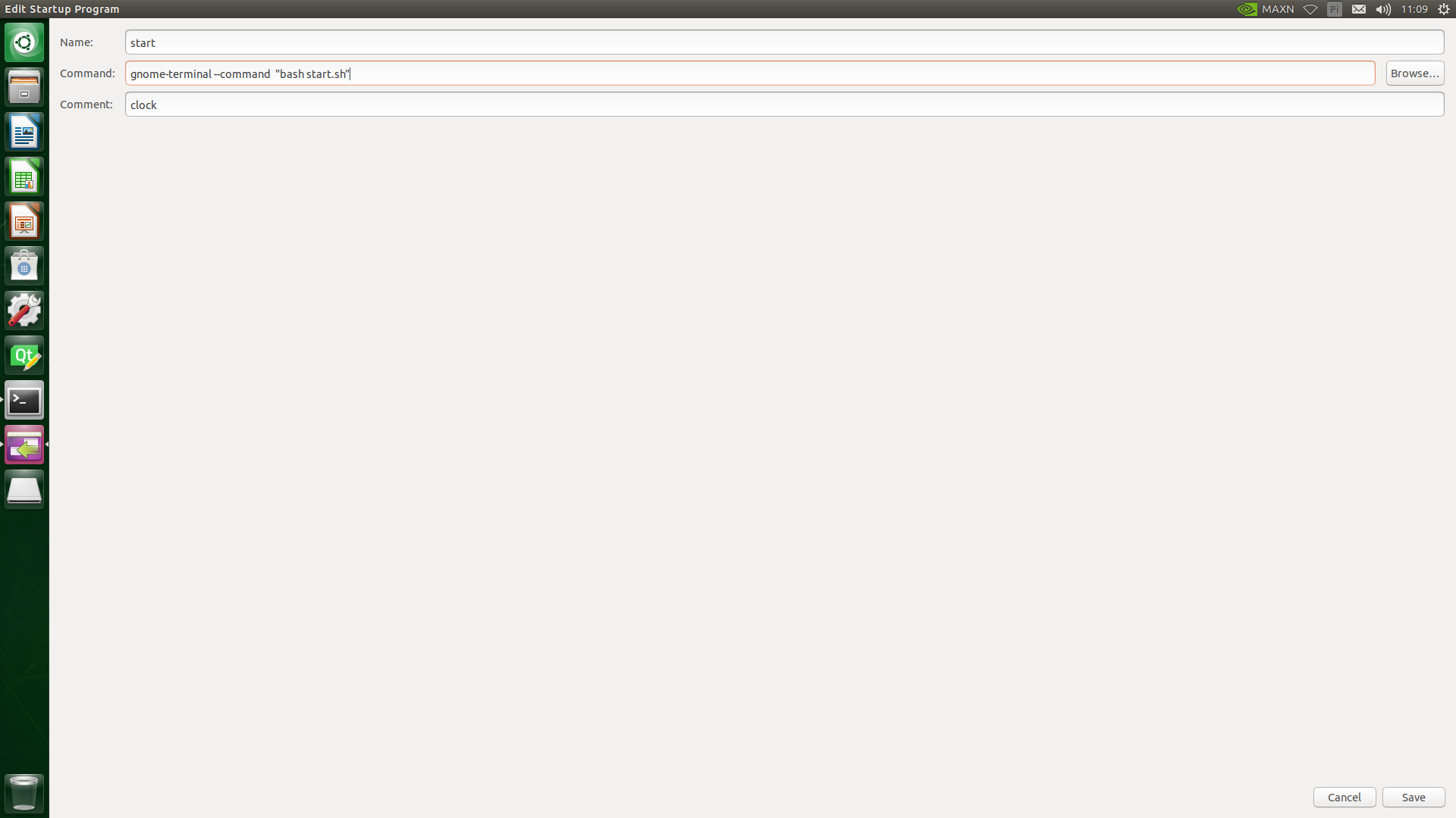 【jetson nano、NX、TX2 开机自启动程序，开机自动解除硬件限制，开机默认最大性能工作。】_jetsonnano开机自动运行程序