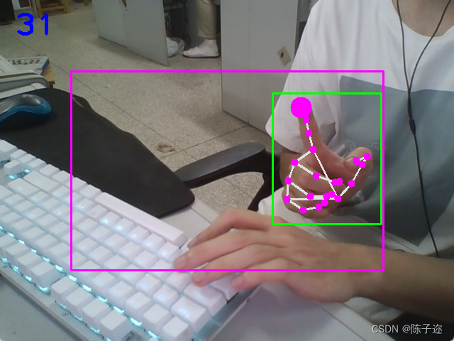opencv实战项目 手势识别-手势控制鼠标
