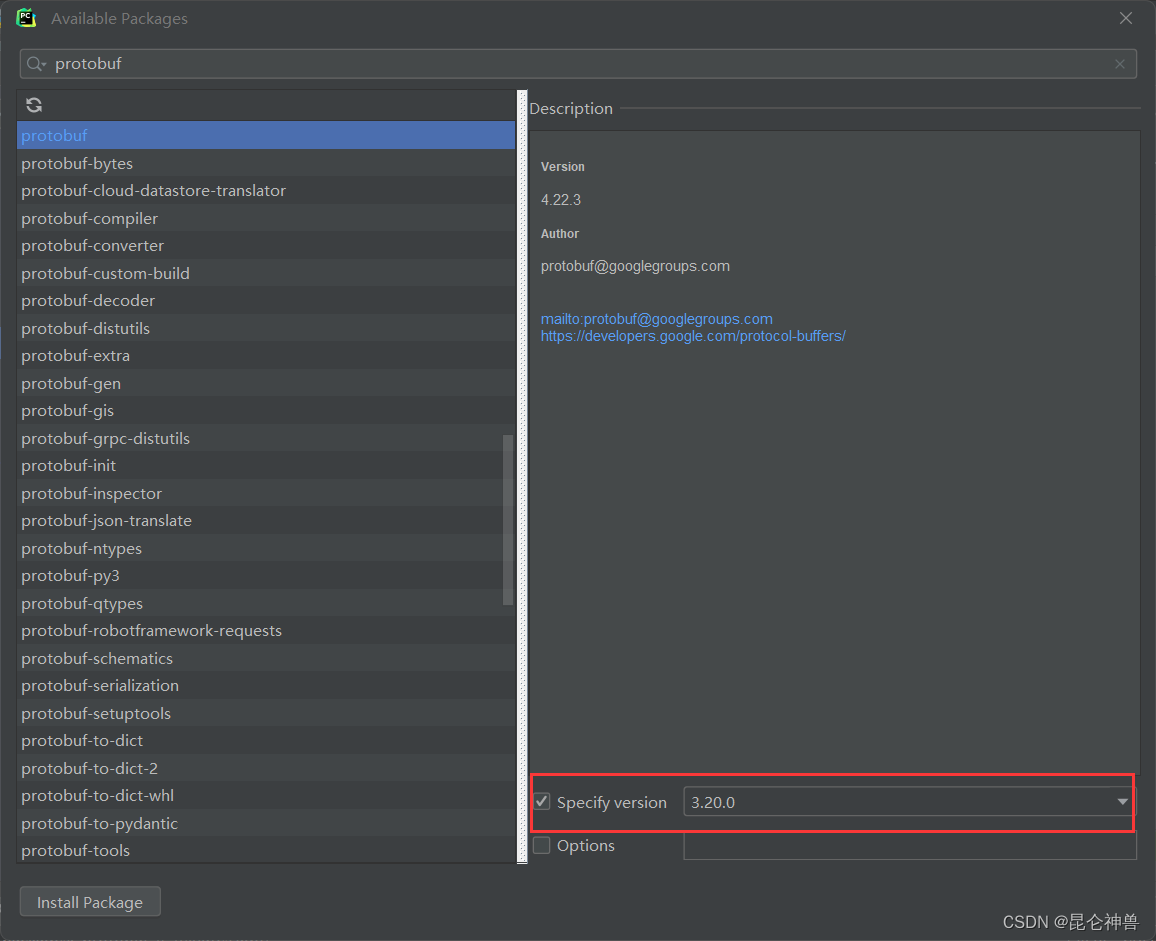 解决TypeError: Descriptors Cannot Not Be Created Directly报错！_typeerror ...