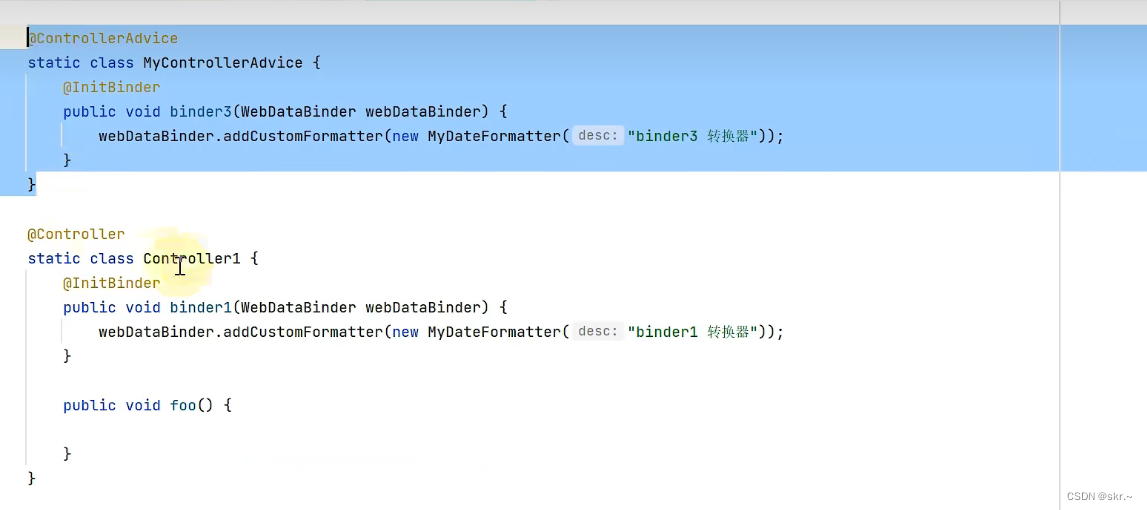 Sping中对象绑定和类型转换_webdatabinder 对象绑定CSDN博客