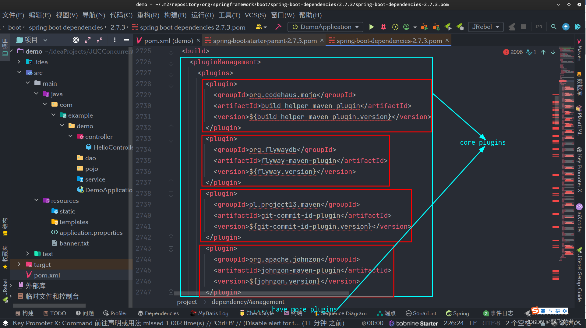 Core plugins