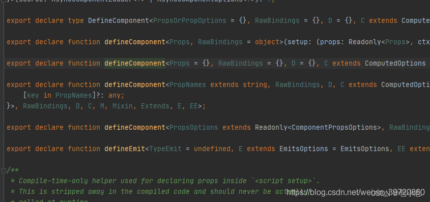 vue3中defineComponent 的作用详解