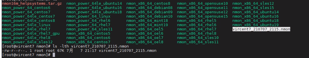 Performance Monitoring Tool (nmon) - Programmer Sought