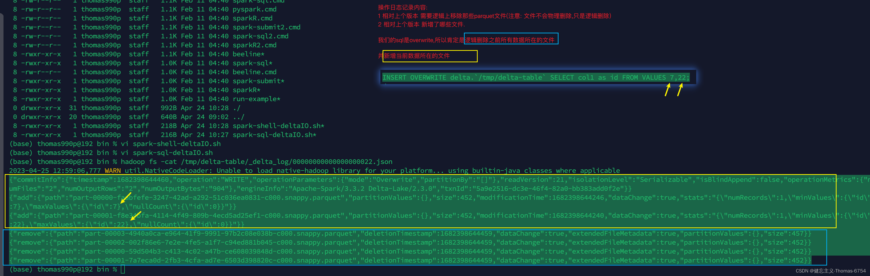 delta.io 数据湖 checkpoint是什么