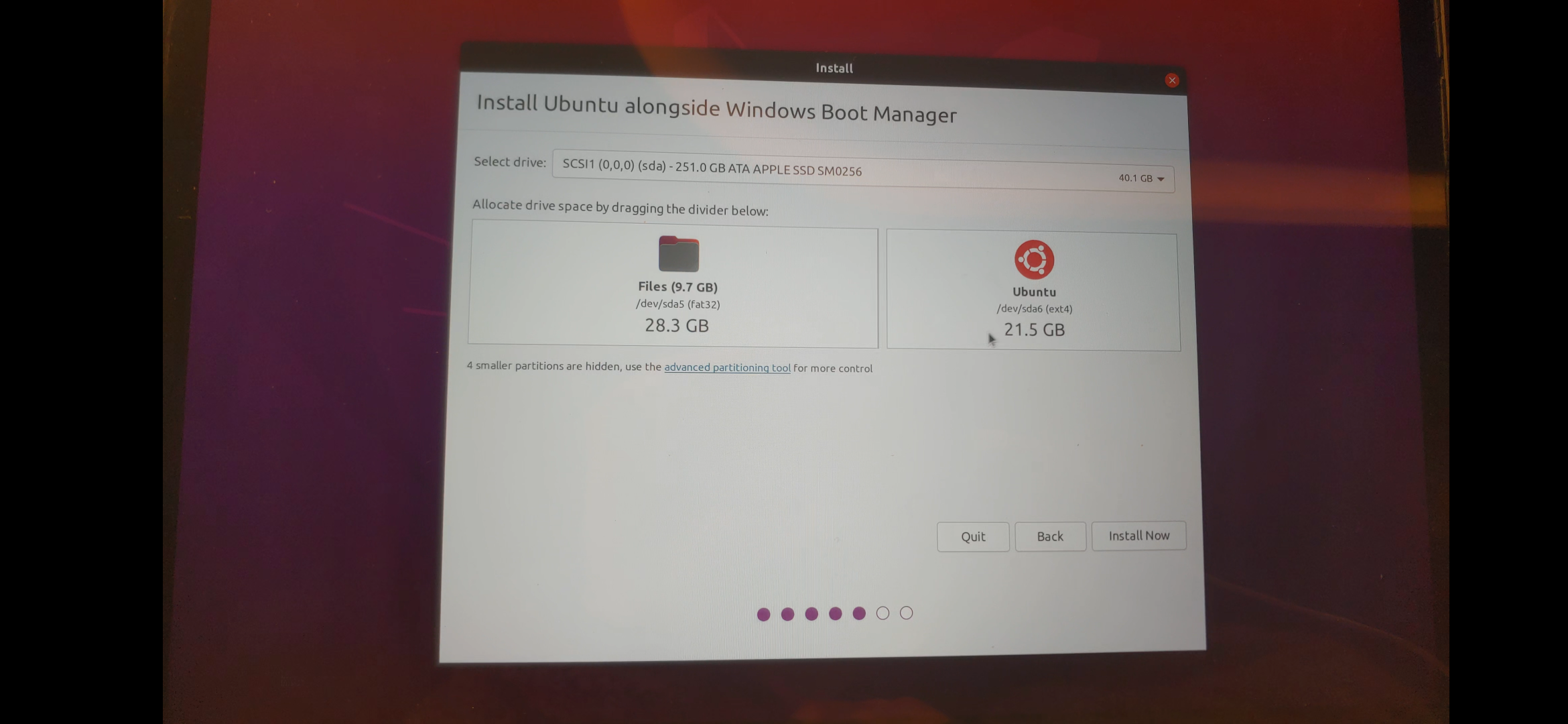 选择ubuntu