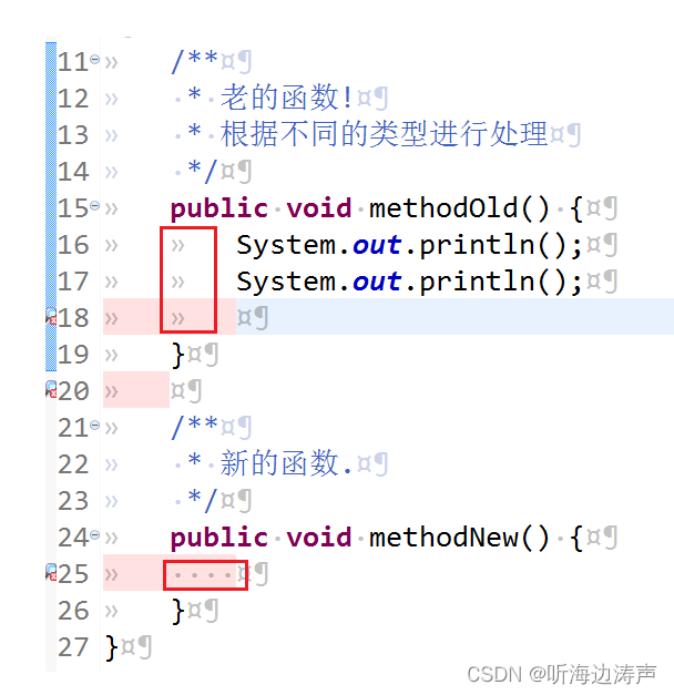 使用eclipse编写Java代码：将缩进用空格，而不用Tab