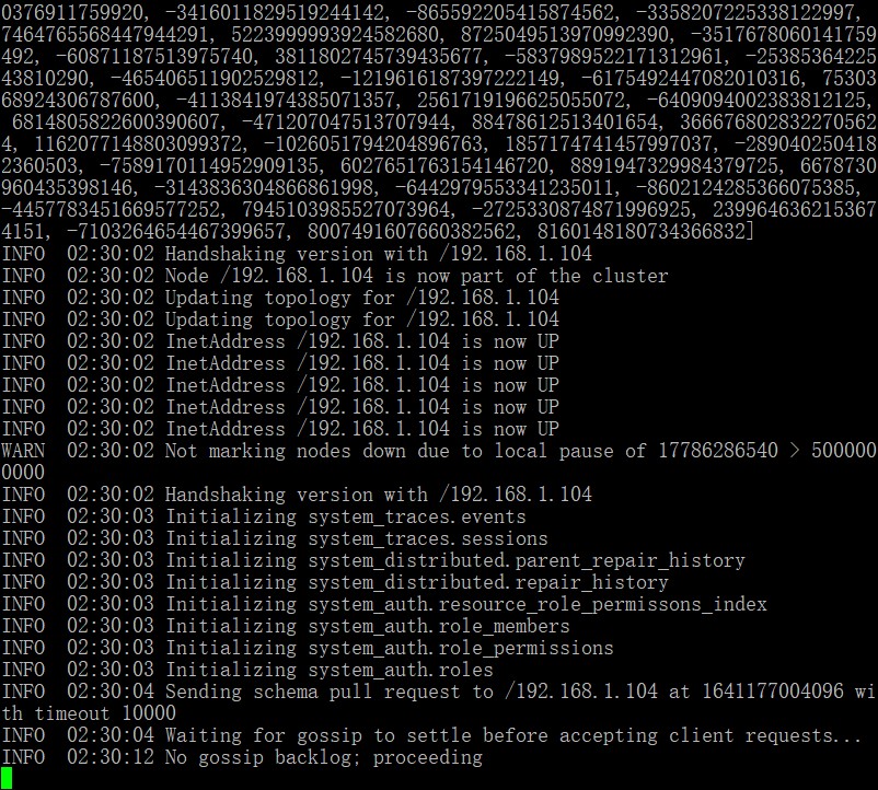Cassandra：集群环境搭建和测试_cassandra集群比单机CSDN博客