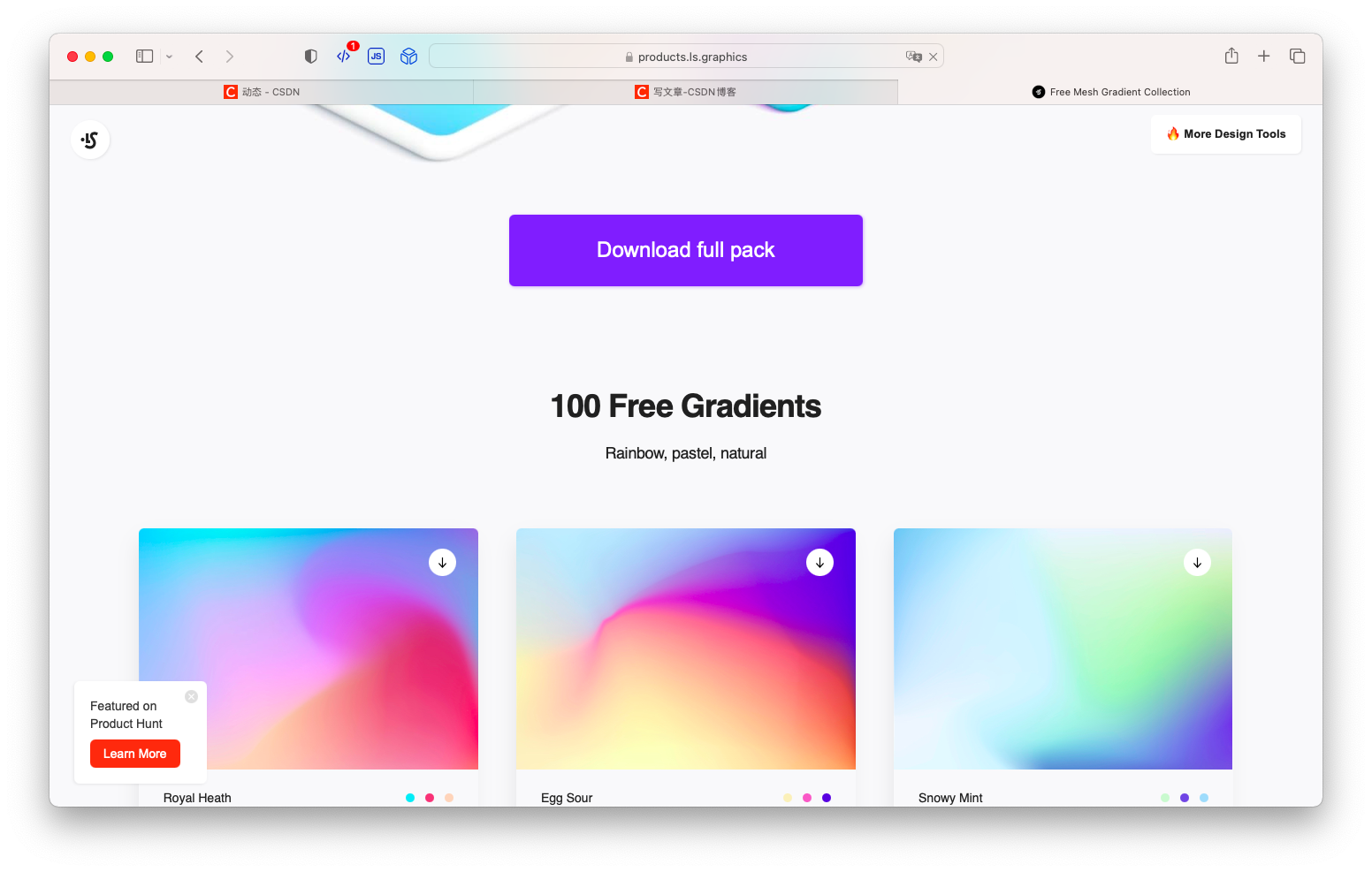 Free Gradients