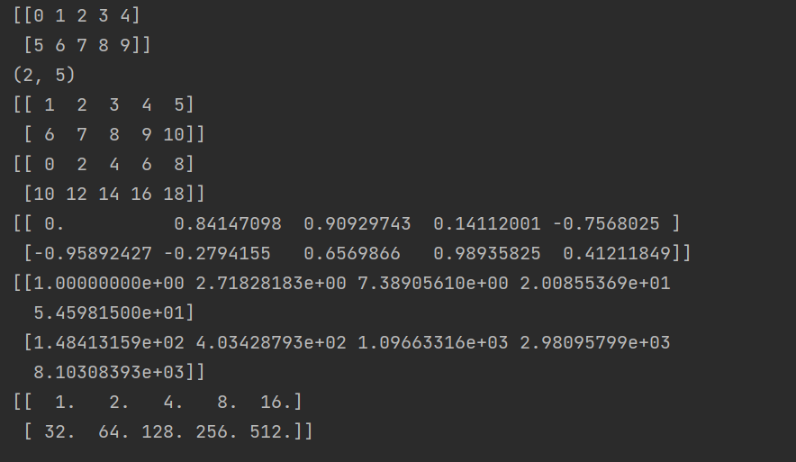 Python-Numpy学习笔记之array的创建方法和函数使用_python的array函数-CSDN博客